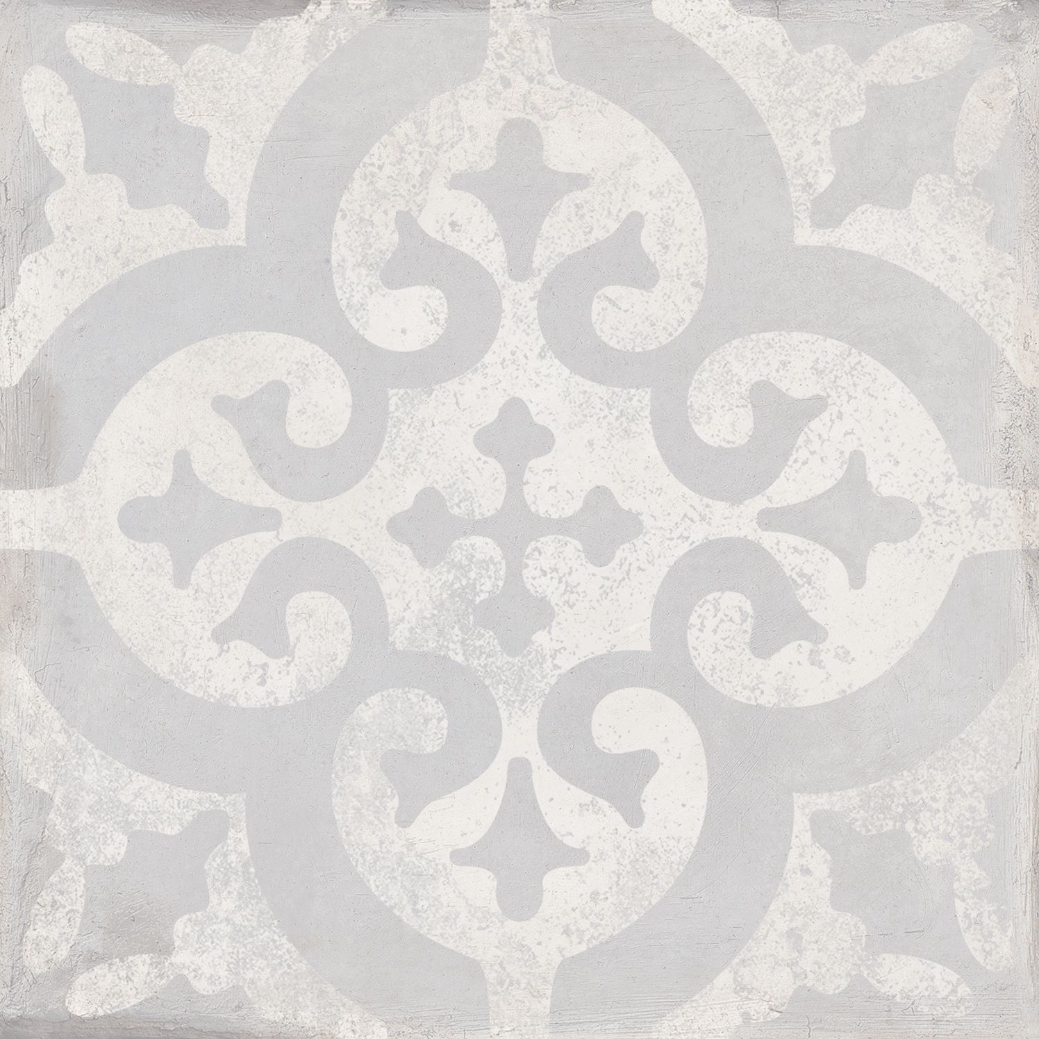 TRIANA FLOR GRIS 25x25